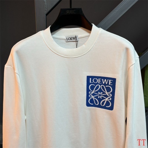 Replica LOEWE Hoodies Long Sleeved For Unisex #1255171 $56.00 USD for Wholesale