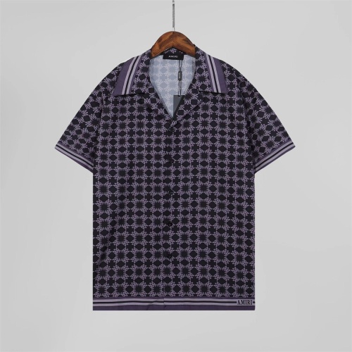 Replica Amiri Shirts Short Sleeved For Men #1255232, $36.00 USD, [ITEM#1255232], Replica Amiri Shirts outlet from China