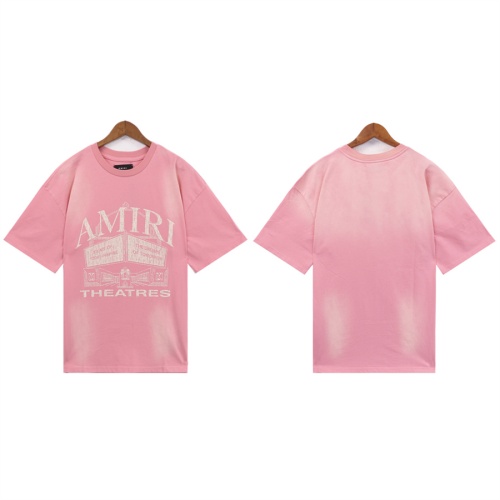 Replica Amiri T-Shirts Short Sleeved For Unisex #1255237, $34.00 USD, [ITEM#1255237], Replica Amiri T-Shirts outlet from China