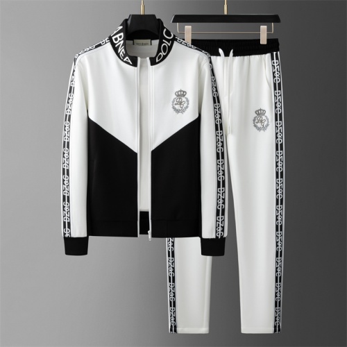 Replica Dolce &amp; Gabbana D&amp;G Tracksuits Long Sleeved For Men #1255253, $88.00 USD, [ITEM#1255253], Replica Dolce &amp; Gabbana D&amp;G Tracksuits outlet from China