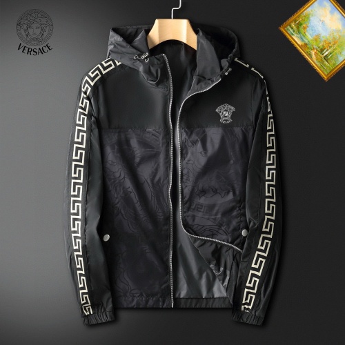 Replica Versace Jackets Long Sleeved For Men #1255369, $60.00 USD, [ITEM#1255369], Replica Versace Jackets outlet from China