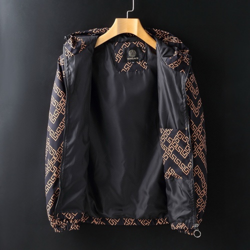 Replica Versace Jackets Long Sleeved For Men #1255389 $60.00 USD for Wholesale