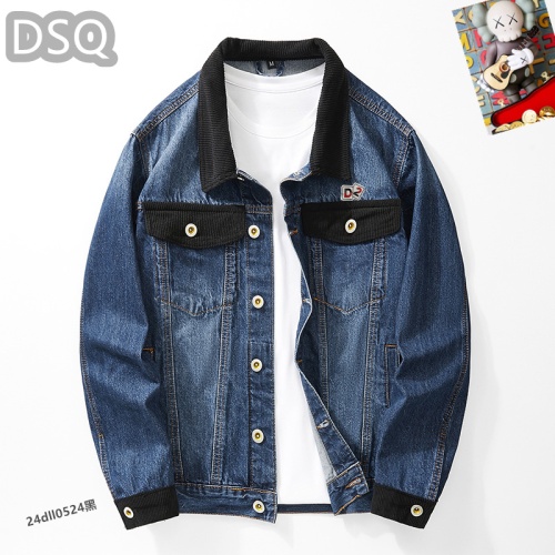 Replica Dsquared Jackets Long Sleeved For Men #1255444, $68.00 USD, [ITEM#1255444], Replica Dsquared Jackets outlet from China