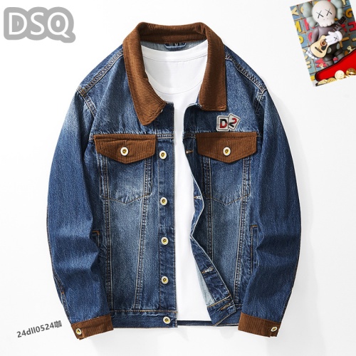 Replica Dsquared Jackets Long Sleeved For Men #1255458, $68.00 USD, [ITEM#1255458], Replica Dsquared Jackets outlet from China