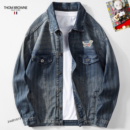 Replica Thom Browne Jackets Long Sleeved For Men #1255464, $68.00 USD, [ITEM#1255464], Replica Thom Browne Jackets outlet from China