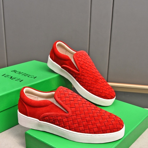 Replica Bottega Veneta BV Casual Shoes For Men #1255545 $85.00 USD for Wholesale