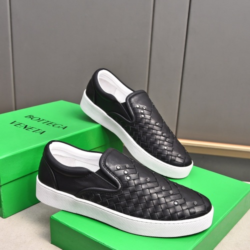 Replica Bottega Veneta BV Casual Shoes For Men #1255550 $96.00 USD for Wholesale