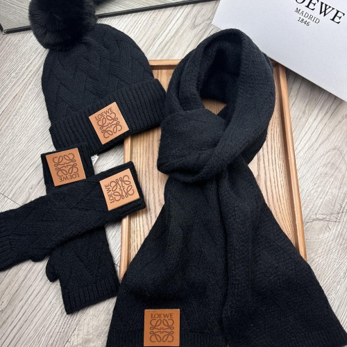 Replica LOEWE Hat and Scarf and Glove Set #1255580, $52.00 USD, [ITEM#1255580], Replica LOEWE Hat and Scarf and Glove outlet from China