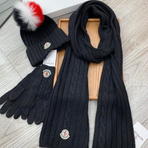 Replica Moncler Hat and Scarf and Glove Set #1255591, $80.00 USD, [ITEM#1255591], Replica Moncler Hat and Scarf and Glove Set outlet from China