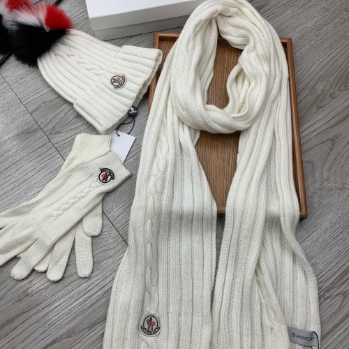 Replica Moncler Hat and Scarf and Glove Set #1255594, $80.00 USD, [ITEM#1255594], Replica Moncler Hat and Scarf and Glove Set outlet from China