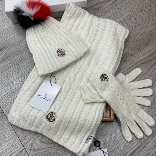 Replica Moncler Hat and Scarf and Glove Set #1255594 $80.00 USD for Wholesale