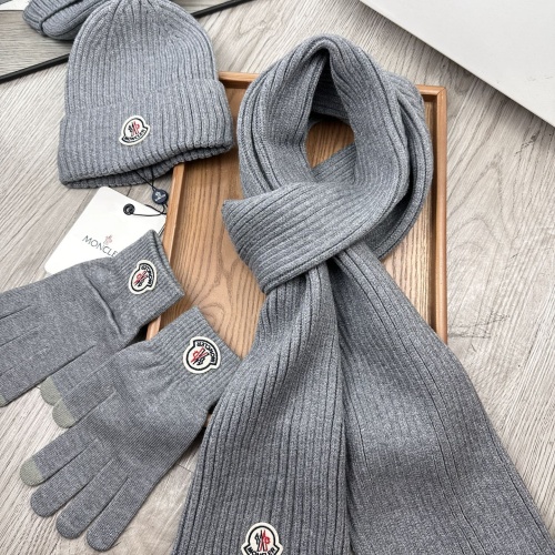 Replica Moncler Hat and Scarf and Glove Set #1255601, $48.00 USD, [ITEM#1255601], Replica Moncler Hat and Scarf and Glove Set outlet from China