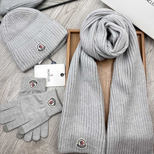 Replica Moncler Hat and Scarf and Glove Set #1255603, $48.00 USD, [ITEM#1255603], Replica Moncler Hat and Scarf and Glove Set outlet from China