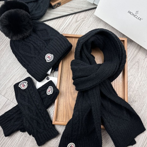 Replica Moncler Hat and Scarf and Glove Set #1255607, $52.00 USD, [ITEM#1255607], Replica Moncler Hat and Scarf and Glove Set outlet from China