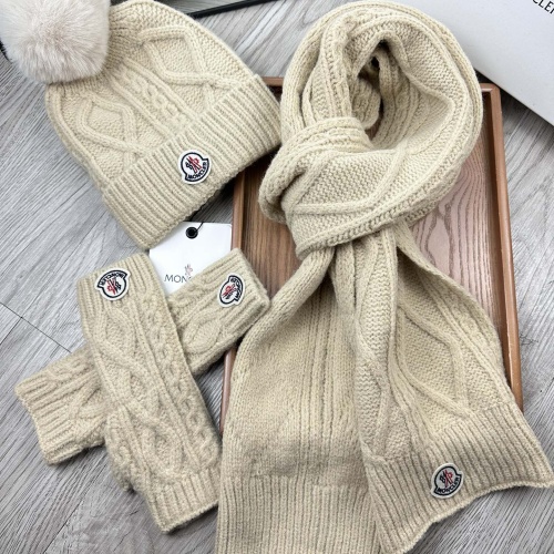 Replica Moncler Hat and Scarf and Glove Set #1255609, $52.00 USD, [ITEM#1255609], Replica Moncler Hat and Scarf and Glove Set outlet from China