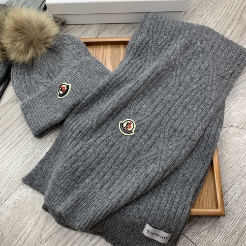 Replica Moncler Hat and Scarf Set #1255627, $56.00 USD, [ITEM#1255627], Replica Moncler Hat and Scarf and Glove Set outlet from China