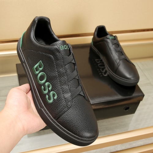 Replica Boss Casual Shoes For Men #1255842 $88.00 USD for Wholesale