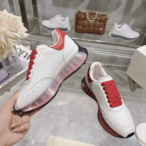 Replica Alexander McQueen Casual Shoes For Women #1255885 $115.00 USD for Wholesale