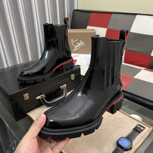 Replica Christian Louboutin Boots For Men #1255898, $150.00 USD, [ITEM#1255898], Replica Christian Louboutin Boots outlet from China