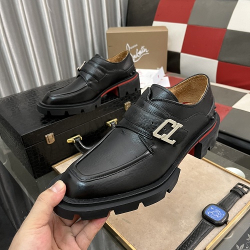 Replica Christian Louboutin Leather Shoes For Men #1255906, $135.00 USD, [ITEM#1255906], Replica Christian Louboutin Leather Shoes outlet from China