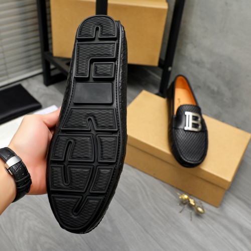 Replica Balmain Leather Shoes For Men #1255926 $68.00 USD for Wholesale