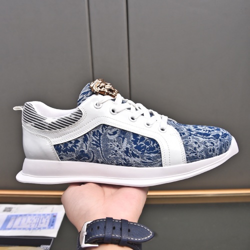 Replica Versace Casual Shoes For Men #1255957 $76.00 USD for Wholesale