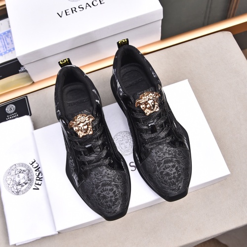 Replica Versace Casual Shoes For Men #1255958 $76.00 USD for Wholesale