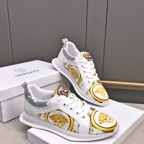 Replica Versace Casual Shoes For Men #1255959 $76.00 USD for Wholesale