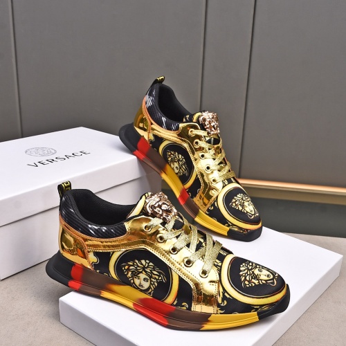 Replica Versace Casual Shoes For Men #1255960 $76.00 USD for Wholesale