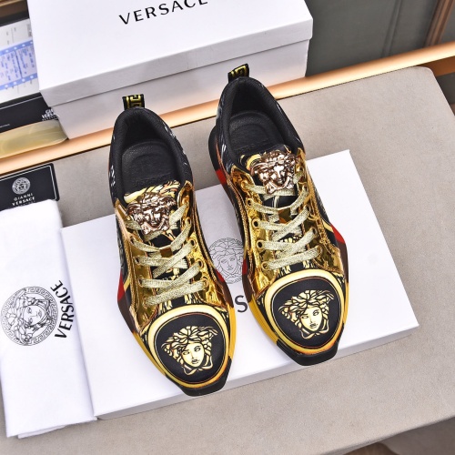 Replica Versace Casual Shoes For Men #1255960 $76.00 USD for Wholesale