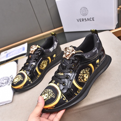 Replica Versace Casual Shoes For Men #1255962, $76.00 USD, [ITEM#1255962], Replica Versace Casual Shoes outlet from China