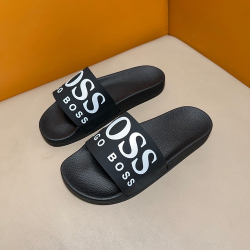 Replica Boss Slippers For Men #1255996, $42.00 USD, [ITEM#1255996], Replica Boss Slippers outlet from China