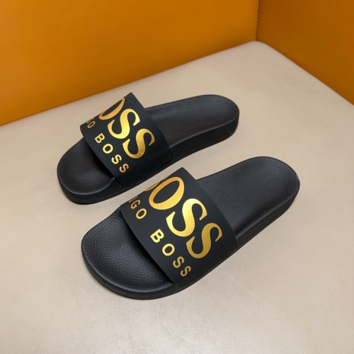 Replica Boss Slippers For Men #1255998, $42.00 USD, [ITEM#1255998], Replica Boss Slippers outlet from China