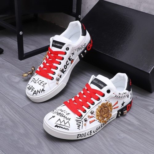 Replica Dolce &amp; Gabbana D&amp;G Casual Shoes For Men #1256043, $92.00 USD, [ITEM#1256043], Replica Dolce &amp; Gabbana D&amp;G Casual Shoes outlet from China