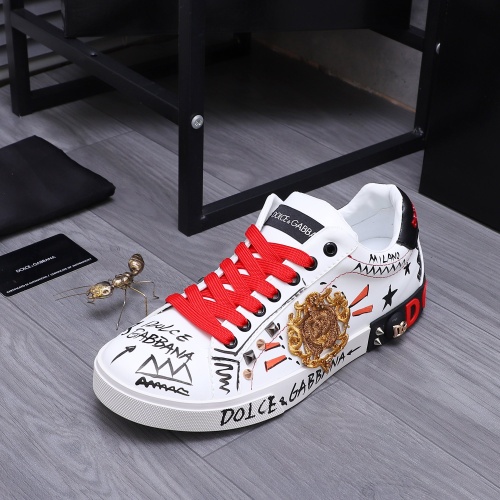 Replica Dolce & Gabbana D&G Casual Shoes For Men #1256043 $92.00 USD for Wholesale