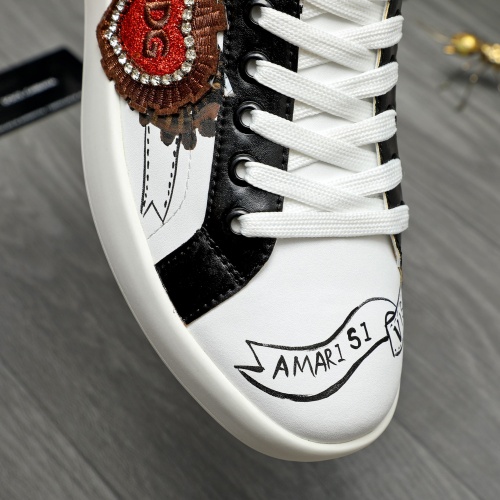 Replica Dolce & Gabbana D&G Casual Shoes For Women #1256048 $85.00 USD for Wholesale