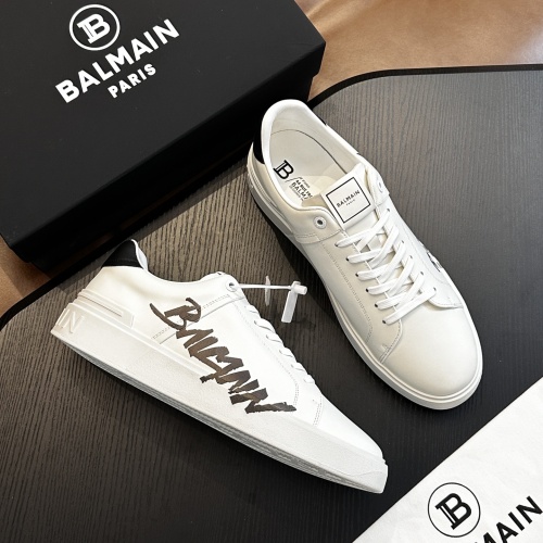 Replica Balmain Casual Shoes For Men #1256150, $82.00 USD, [ITEM#1256150], Replica Balmain Casual Shoes outlet from China