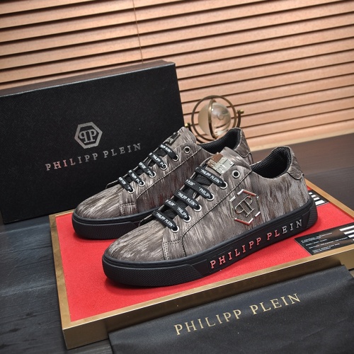 Replica Philipp Plein PP Casual Shoes For Men #1256230, $80.00 USD, [ITEM#1256230], Replica Philipp Plein PP Casual Shoes outlet from China