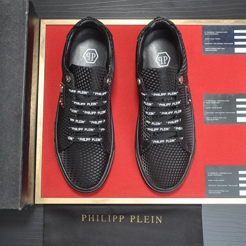 Replica Philipp Plein PP Casual Shoes For Men #1256306 $80.00 USD for Wholesale