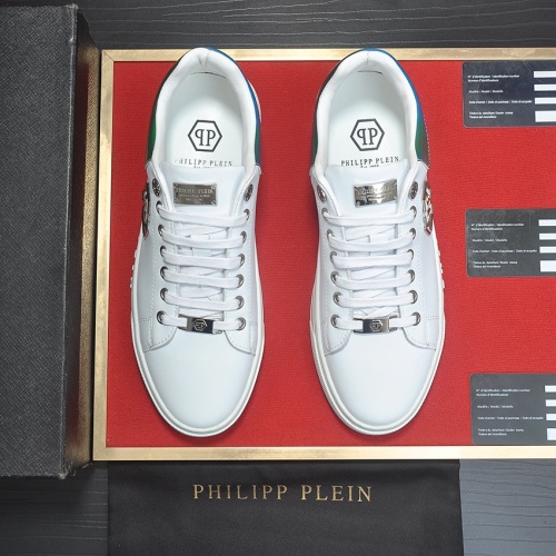 Replica Philipp Plein PP Casual Shoes For Men #1256307 $80.00 USD for Wholesale