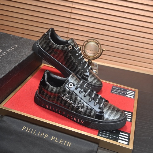 Replica Philipp Plein PP Casual Shoes For Men #1256309 $80.00 USD for Wholesale