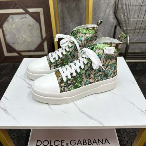 Replica Dolce &amp; Gabbana D&amp;G High Top Shoes For Men #1256311, $82.00 USD, [ITEM#1256311], Replica Dolce &amp; Gabbana D&amp;G High Top Shoes outlet from China