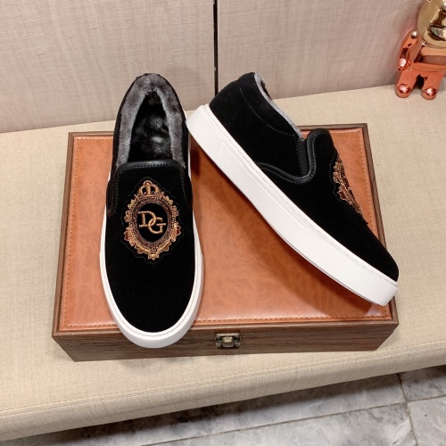 Replica Dolce & Gabbana D&G Casual Shoes For Men #1256547 $64.00 USD for Wholesale