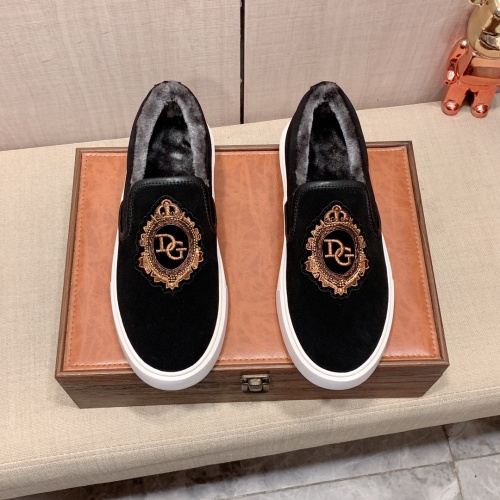 Replica Dolce & Gabbana D&G Casual Shoes For Men #1256547 $64.00 USD for Wholesale