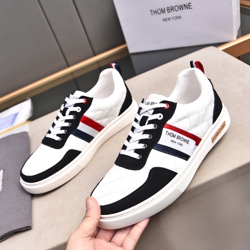 Replica Thom Browne TB Casual Shoes For Men #1256650, $76.00 USD, [ITEM#1256650], Replica Thom Browne TB Casual Shoes outlet from China