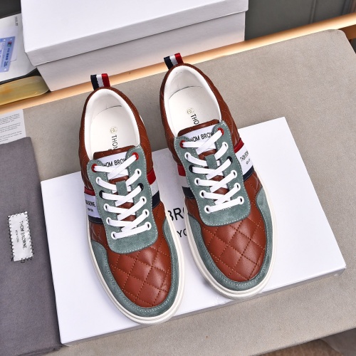 Replica Thom Browne TB Casual Shoes For Men #1256654 $76.00 USD for Wholesale