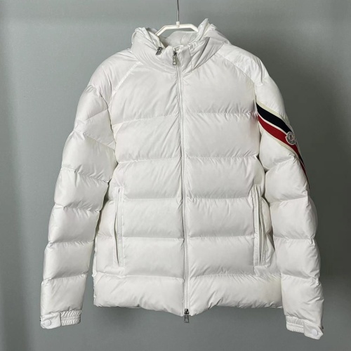 Replica Moncler Down Feather Coat Long Sleeved For Men #1256975, $172.00 USD, [ITEM#1256975], Replica Moncler Down Feather Coat outlet from China