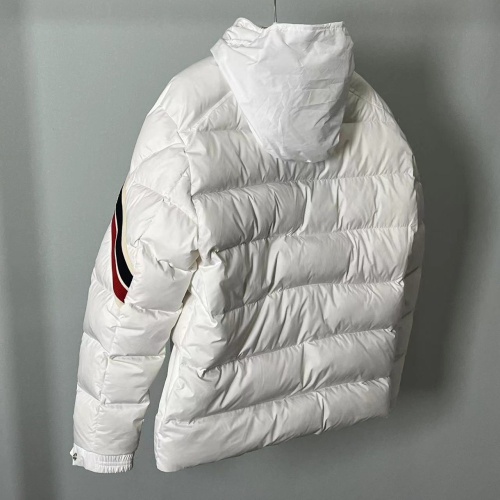 Replica Moncler Down Feather Coat Long Sleeved For Men #1256975 $172.00 USD for Wholesale