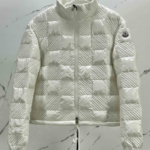 Replica Moncler Down Feather Coat Long Sleeved For Women #1256985, $172.00 USD, [ITEM#1256985], Replica Moncler Down Feather Coat outlet from China