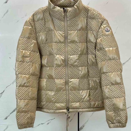 Replica Moncler Down Feather Coat Long Sleeved For Women #1256986, $172.00 USD, [ITEM#1256986], Replica Moncler Down Feather Coat outlet from China